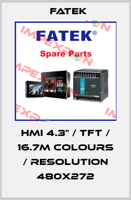HMI 4.3" / TFT / 16.7M COLOURS / RESOLUTION 480x272 Fatek