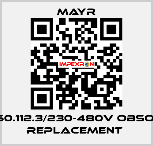 03/P60.112.3/230-480V obsolete, replacement  Mayr