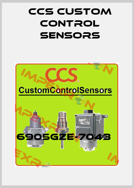 6905GZE-7043   CCS Custom Control Sensors