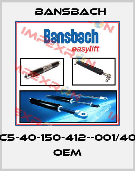 C5C5-40-150-412--001/400N OEM Bansbach
