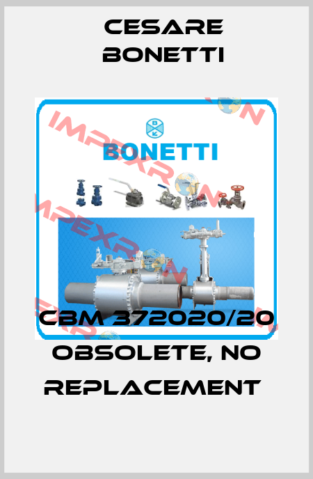 CBM 372020/20 obsolete, no replacement  Cesare Bonetti