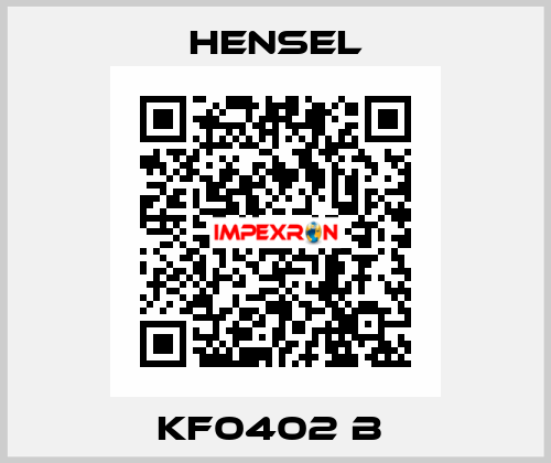 KF0402 B  Hensel