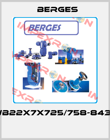 CWB22x7x725/758-8435-1  Berges