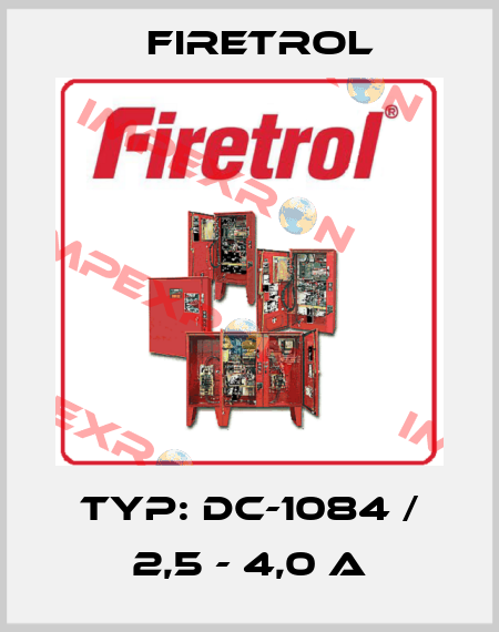 Typ: DC-1084 / 2,5 - 4,0 A Firetrol