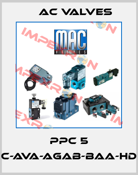 PPC 5 C-AVA-AGAB-BAA-HD МAC Valves