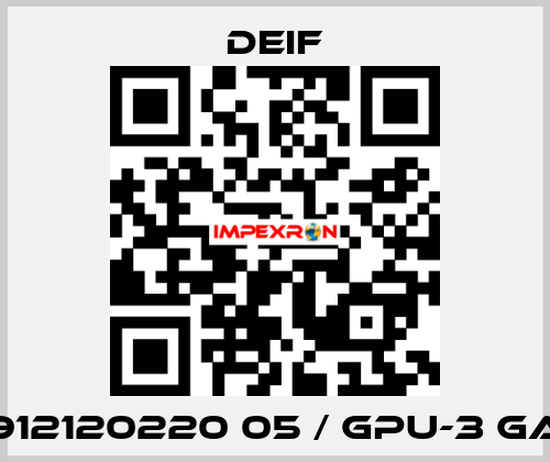 2912120220 05 / GPU-3 Gas Deif