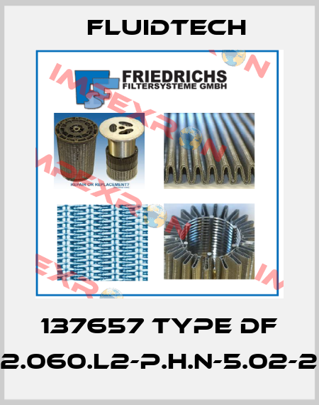 137657 Type DF 4.221-B32.060.L2-P.H.N-5.02-2,0-f2.2,0 Fluidtech
