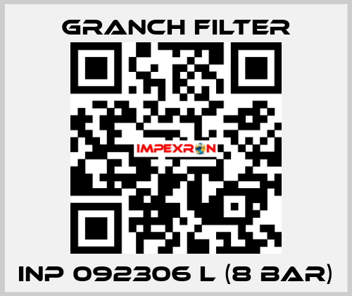 INP 092306 L (8 bar) GRANCH FILTER