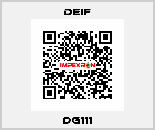 DG111 Deif
