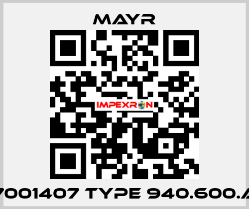 7001407 Type 940.600.A Mayr