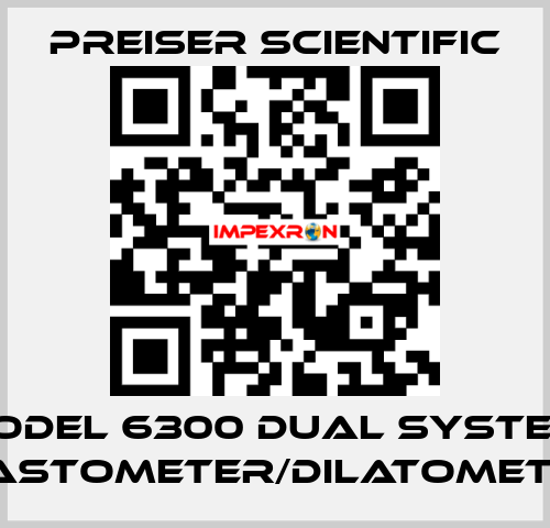 Model 6300 Dual System, Plastometer/Dilatometer  Preiser Scientific
