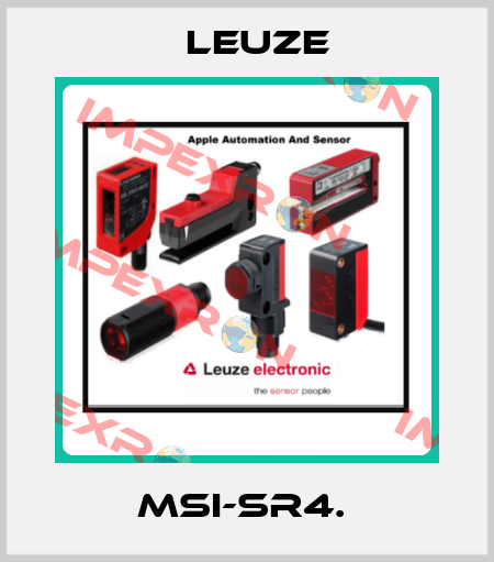 MSI-SR4.  Leuze