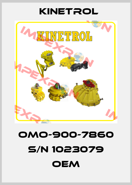 OMO-900-7860 S/N 1023079 OEM Kinetrol