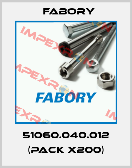 51060.040.012 (pack x200) Fabory