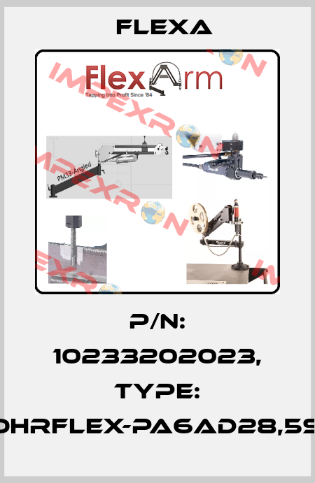 P/N: 10233202023, Type: ROHRflex-PA6AD28,5sw Flexa