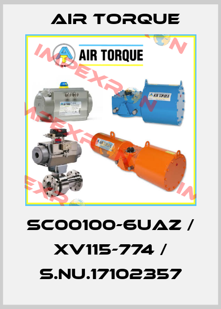 SC00100-6UAZ / XV115-774 / S.Nu.17102357 Air Torque