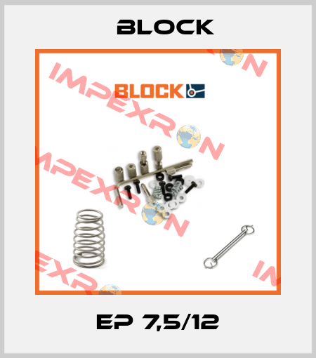 EP 7,5/12 Block