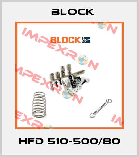HFD 510-500/80 Block