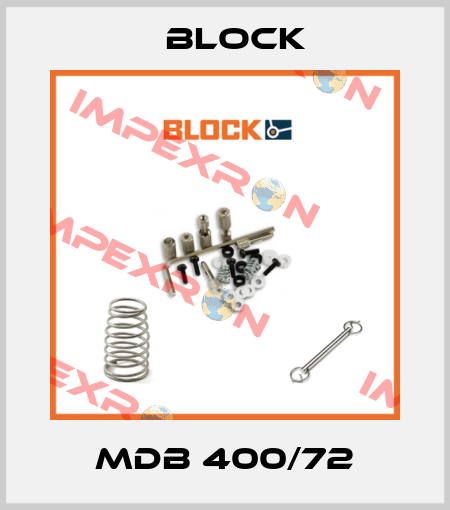 MDB 400/72 Block