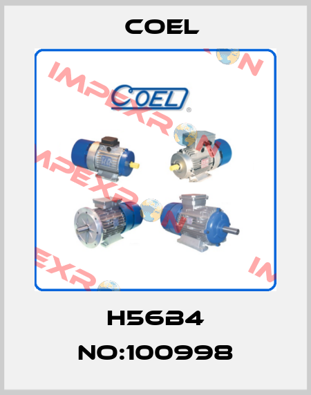H56B4 No:100998 Coel