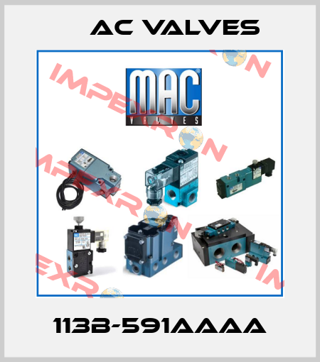 113B-591AAAA МAC Valves