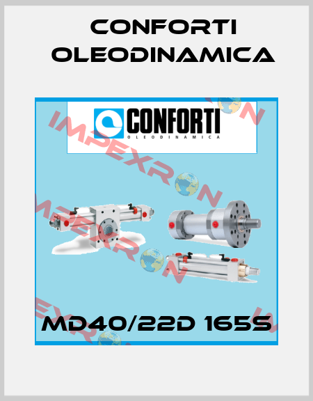 MD40/22D 165S Conforti Oleodinamica