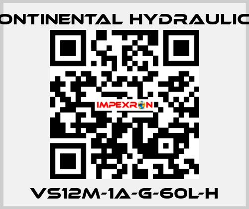 VS12M-1A-G-60L-H Continental Hydraulics