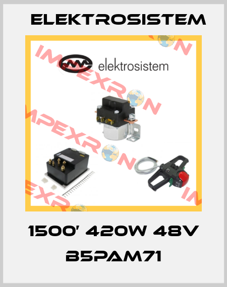 1500’ 420W 48V B5PAM71 Elektrosistem