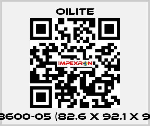 AA3600-05 (82.6 x 92.1 x 93.6) Oilite