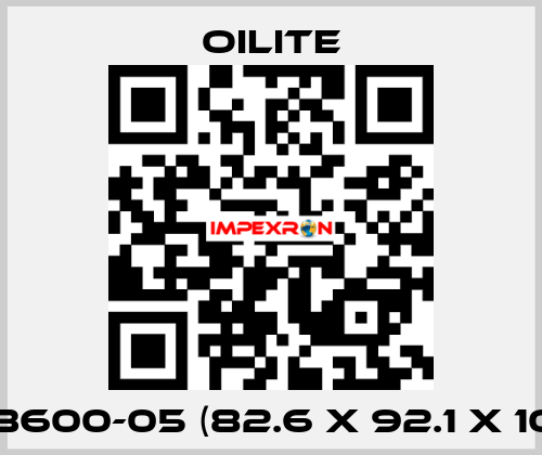 AA3600-05 (82.6 x 92.1 x 101.6) Oilite