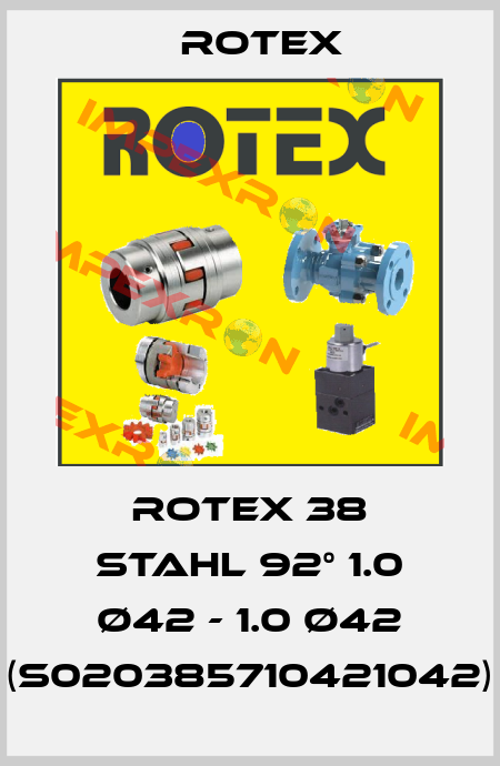 ROTEX 38 Stahl 92° 1.0 Ø42 - 1.0 Ø42 (S020385710421042) Rotex