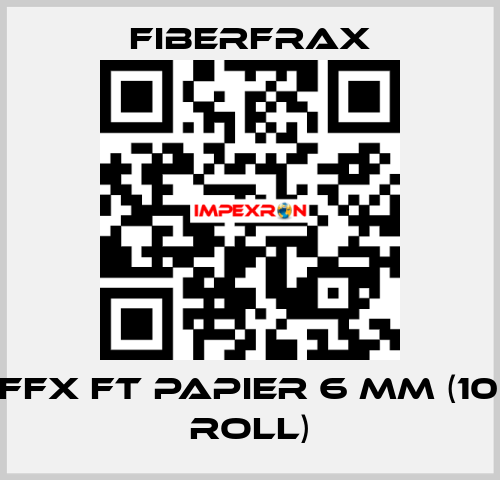 CA FFX FT PAPIER 6 MM (10 m2 roll) Fiberfrax
