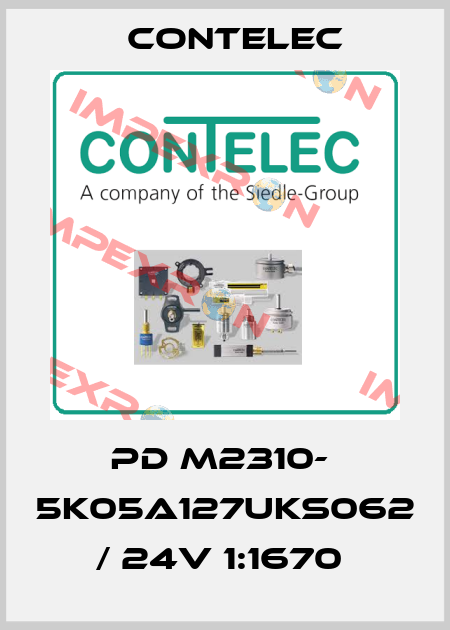 PD M2310-  5K05A127UKS062 / 24V 1:1670  Contelec
