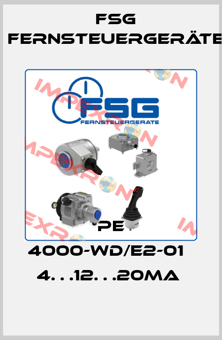 PE 4000-WD/E2-01   4…12…20MA  FSG Fernsteuergeräte