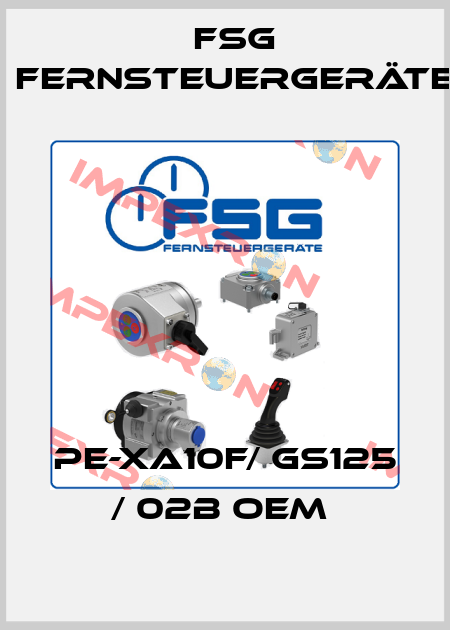 PE-XA10F/ GS125 / 02B oem  FSG Fernsteuergeräte