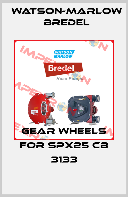 gear wheels for SPX25 CB 3133 Watson-Marlow Bredel