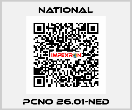 PCNO 26.01-NED National
