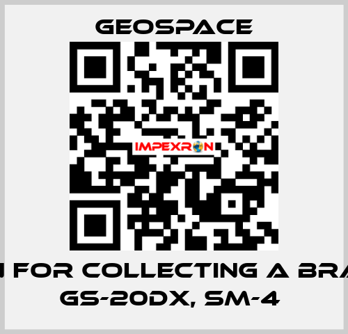 PIN FOR COLLECTING A BRAID GS-20DX, SM-4  GeoSpace