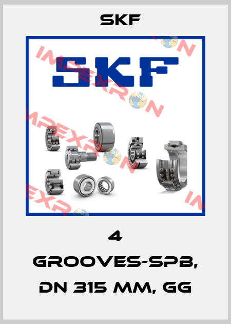 4 grooves-SPB, DN 315 mm, GG Skf