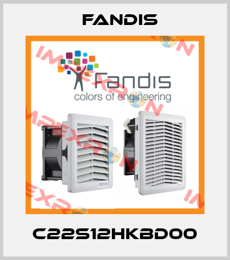 C22S12HKBD00 Fandis