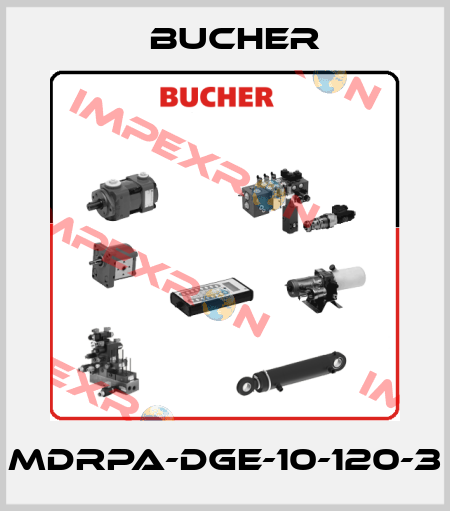 MDRPA-DGE-10-120-3 Bucher