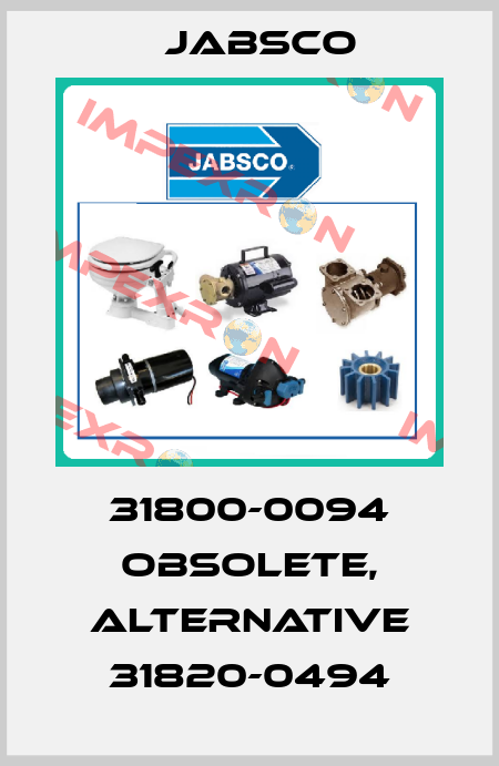 31800-0094 obsolete, alternative 31820-0494 Jabsco