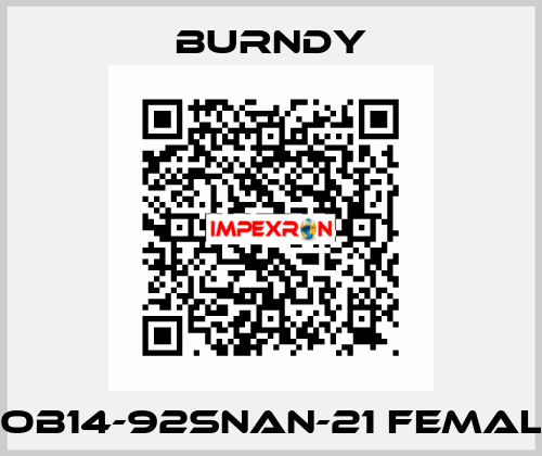 gob14-92snan-21 female Burndy