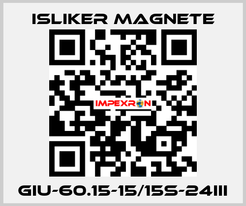 GIu-60.15-15/15S-24III ISLIKER MAGNETE