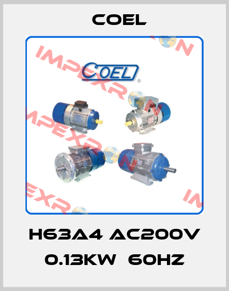H63A4 AC200V 0.13kw  60Hz Coel