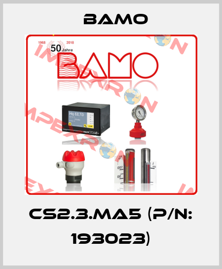 CS2.3.MA5 (P/N: 193023) Bamo