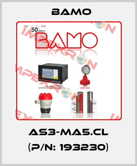 AS3-MA5.CL (P/N: 193230) Bamo