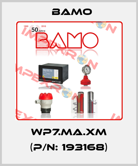 WP7.MA.XM (P/N: 193168) Bamo