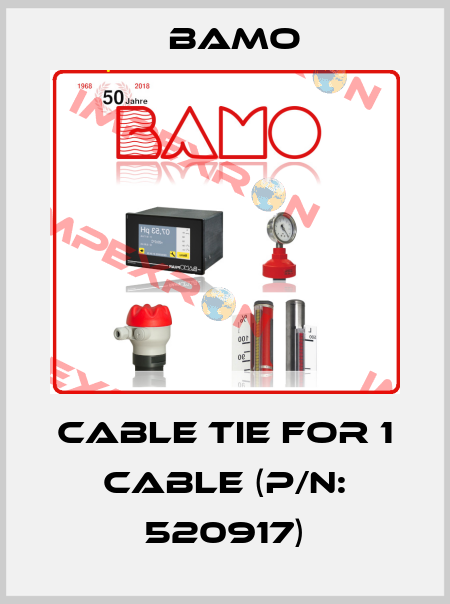 Cable tie for 1 cable (P/N: 520917) Bamo