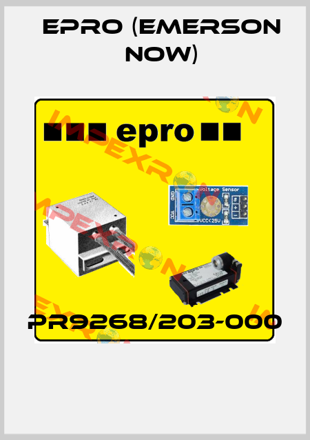 PR9268/203-000  Epro (Emerson now)